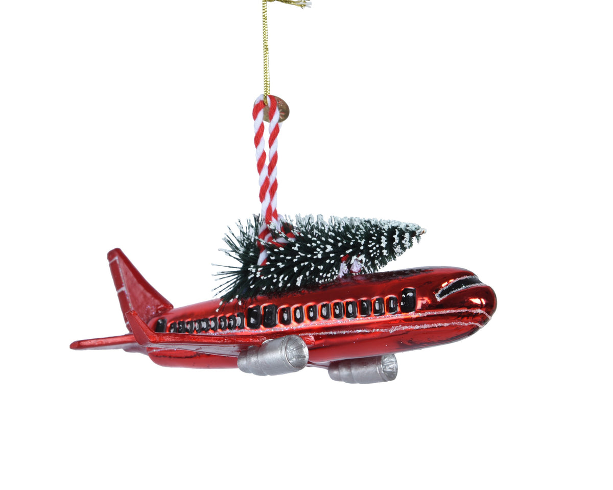 Plane Glass Tree Decoration