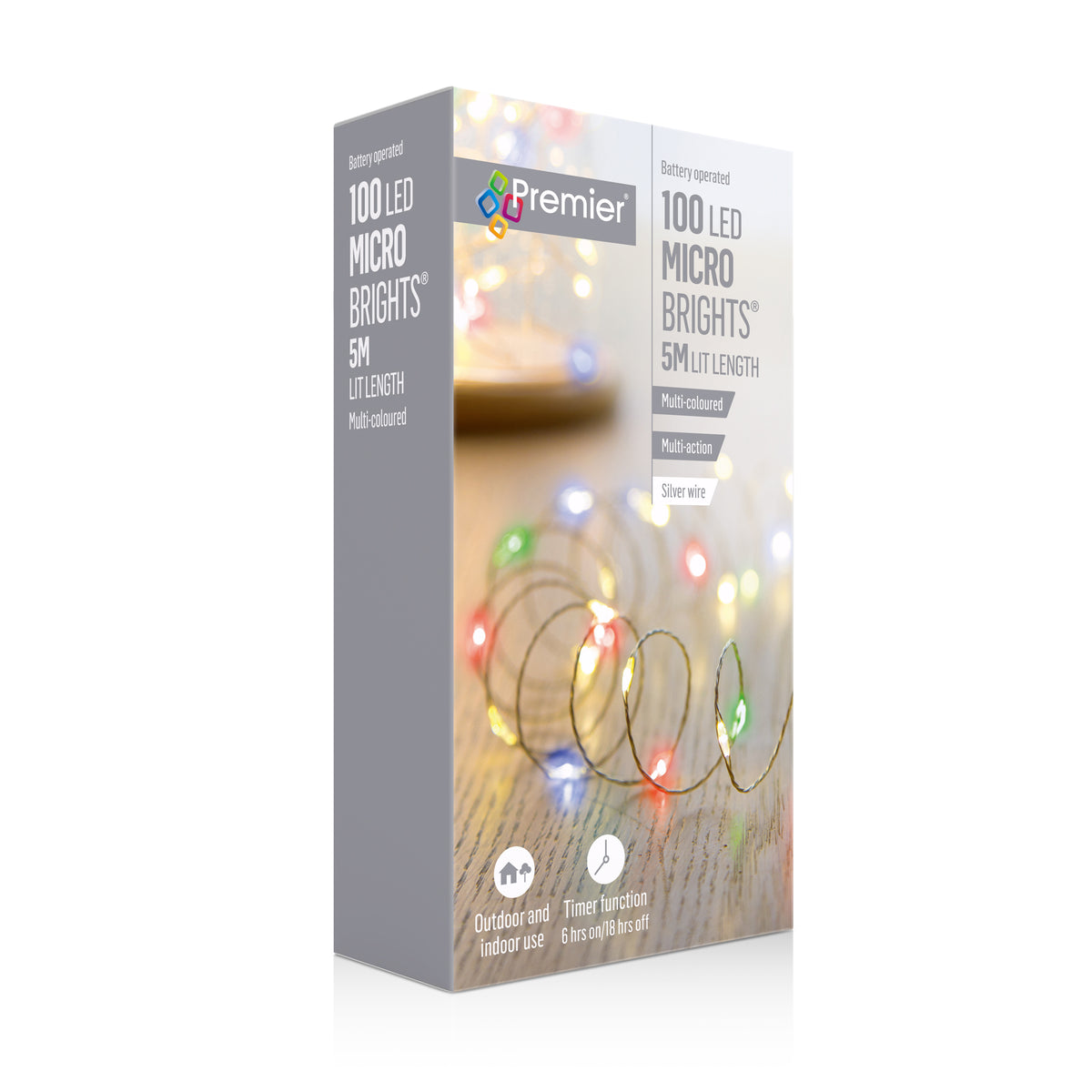 100 LED Microbrights Multi