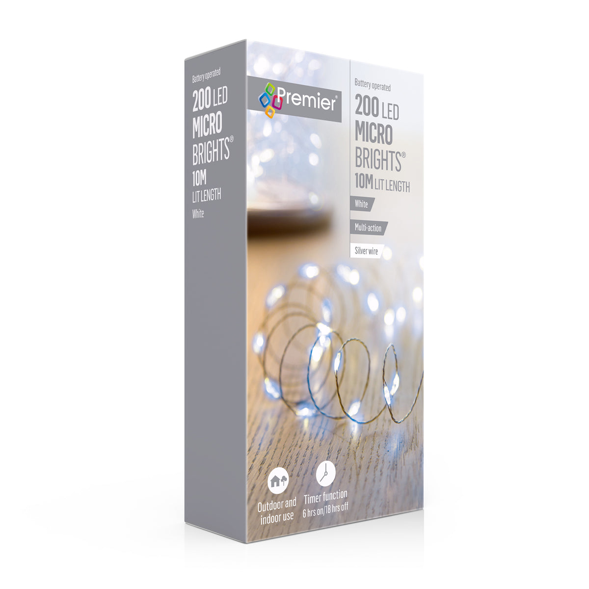 Microbrights LED B/O 200 White