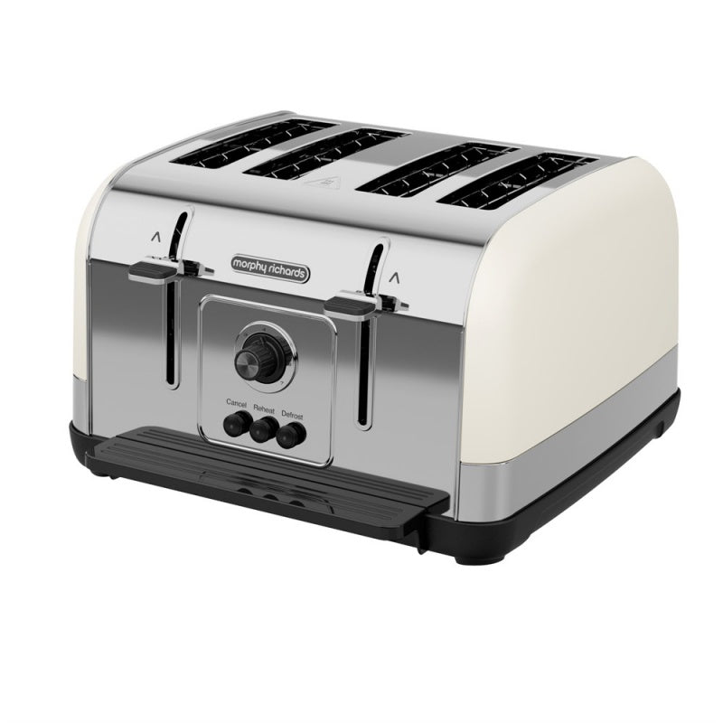 Morphy Richards 4 Slice Toaster - Cream | 240132