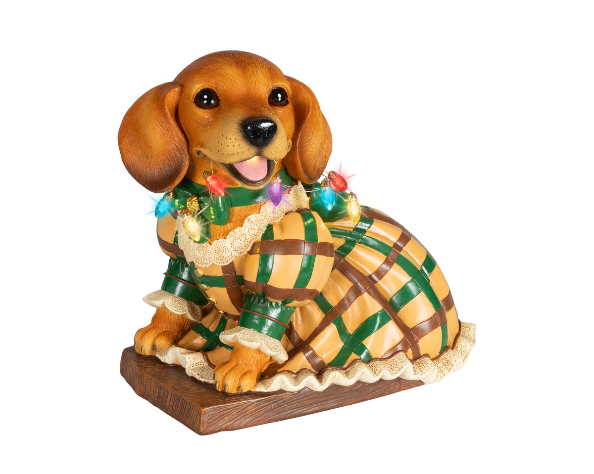 Micro LED Dog Indoor Christmas Decoration