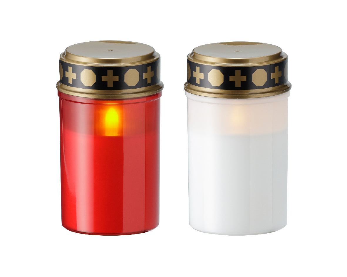 LED Grave Candle 2 pk