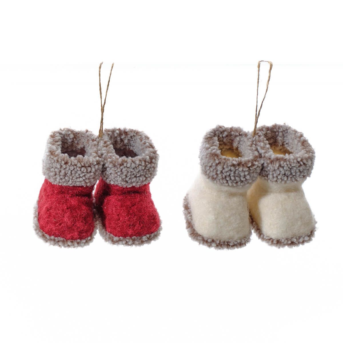 Christmas Santa Boots Tree Decoration