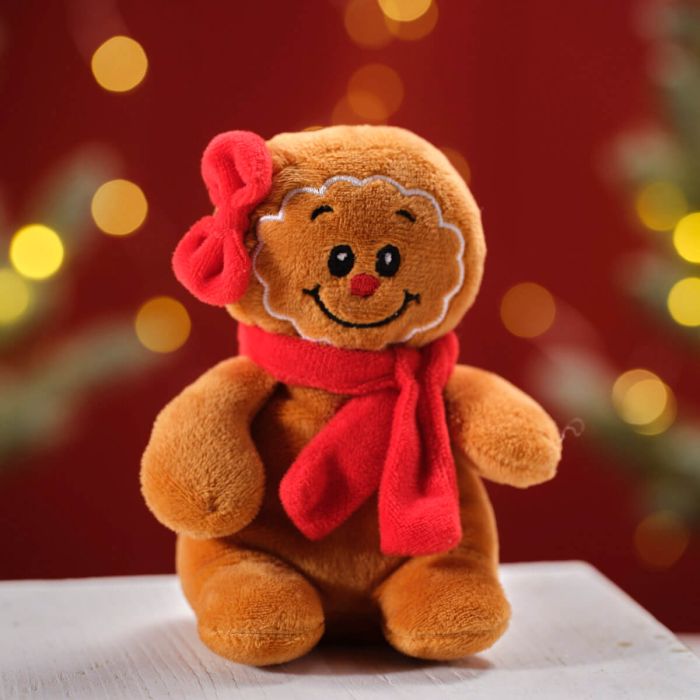 Gingerbread Man Christmas Beanie