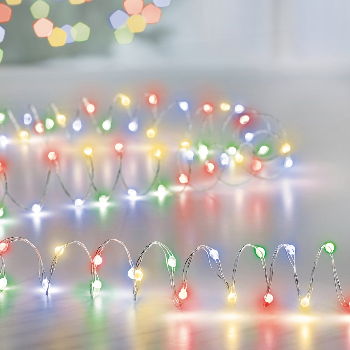 Premier 40 Large LED Battery Operated Ultrabrights - MULTI-COLOURED