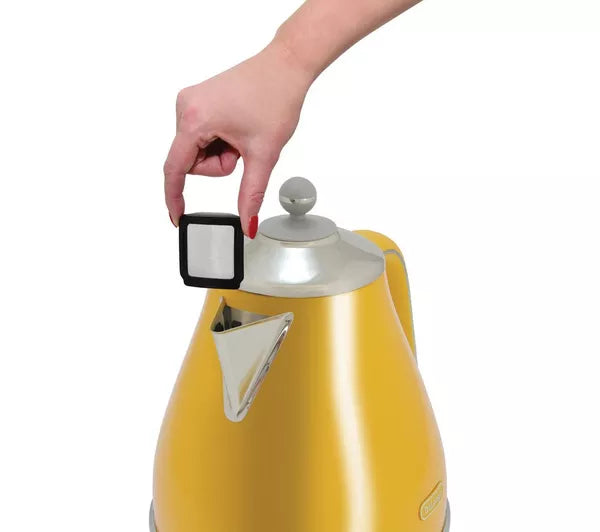 Delonghi Icona Capitals Yelllow Kettle | KBOC3001.Y
