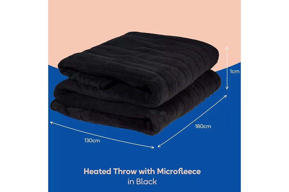 Russell Hobbs Electric Throw | Black | RHHT1004BLA