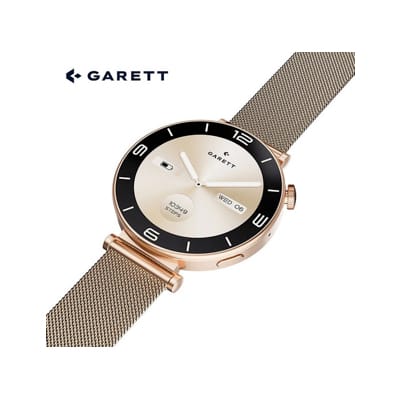Garett Rose Gold SmartWatch | Mesh