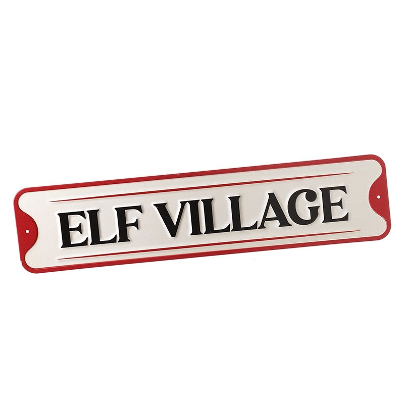 Elf Village Sign, Christmas Decor, Archers, Elf