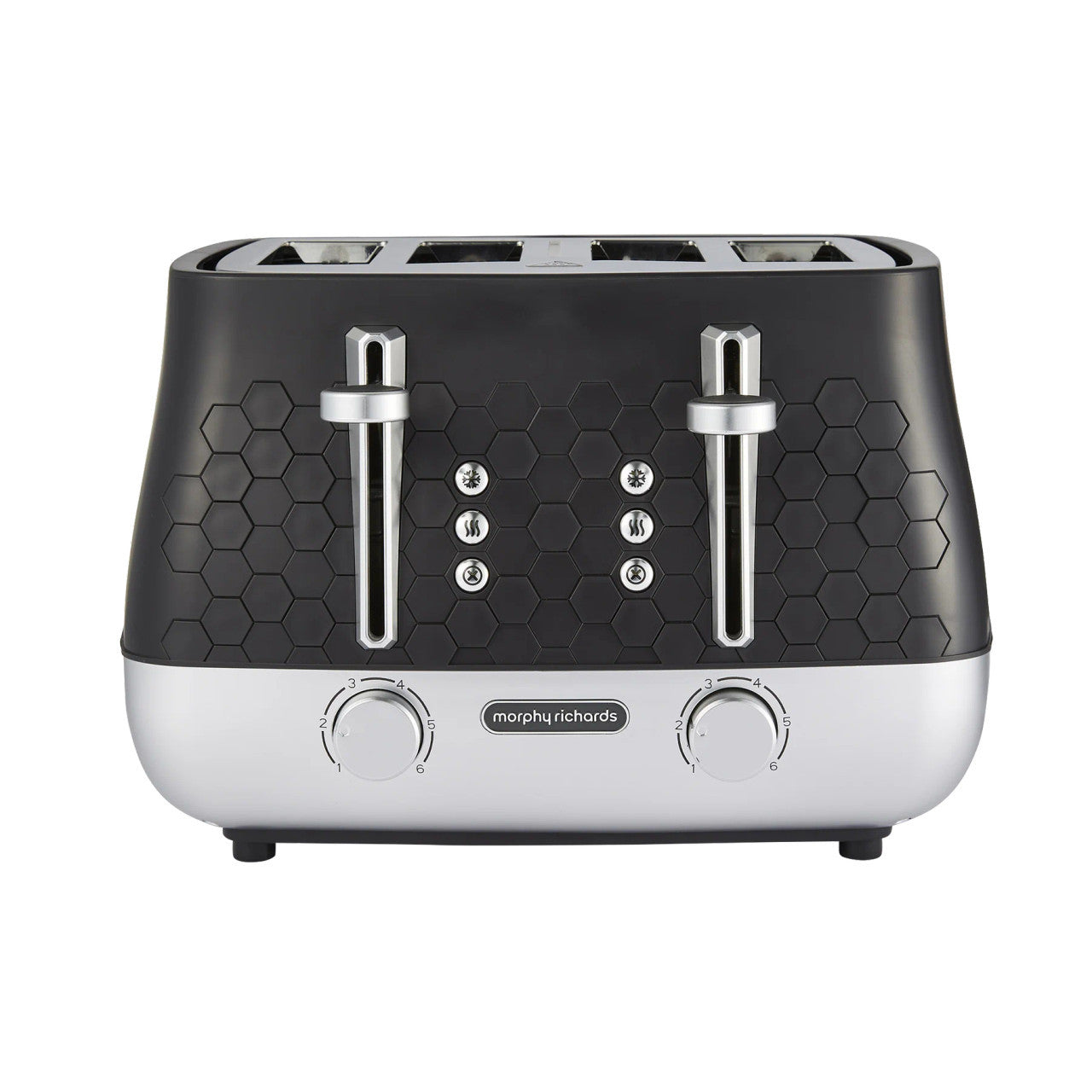 Morphy Richards Cassini 4 Slice Toaster | Moonless Night Black | 243020