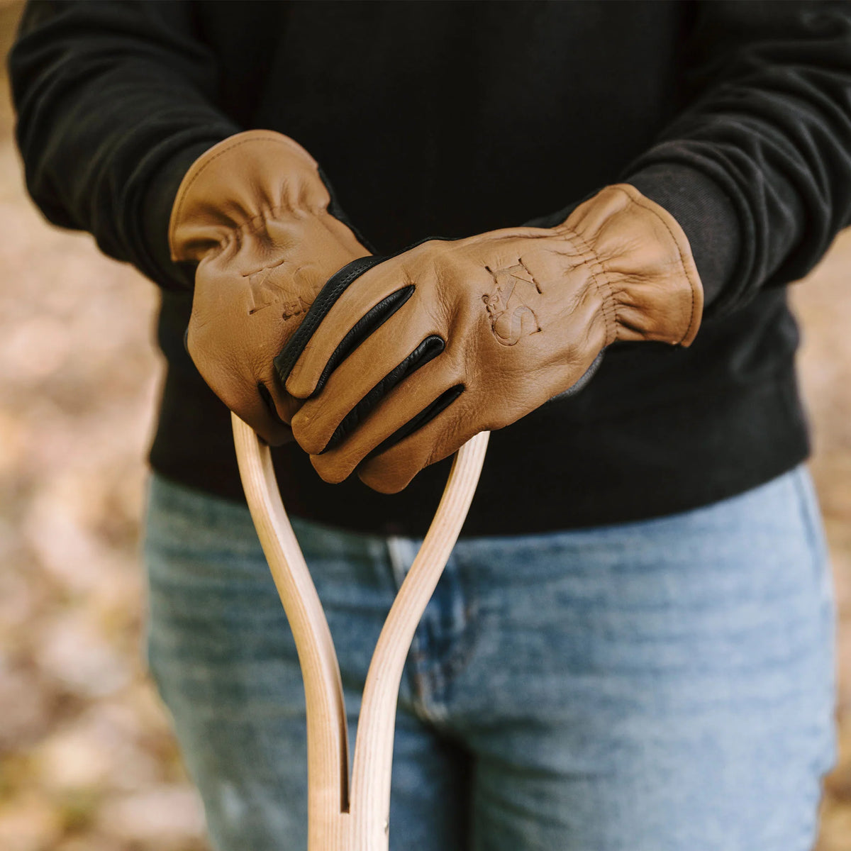 Kent & Stowe Super Soft Leather Gloves | MEDIUM