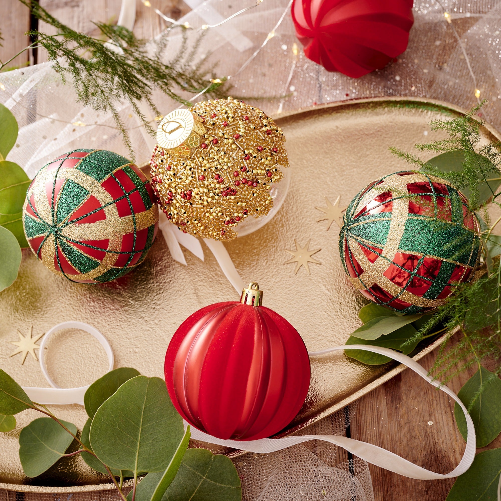 Bauble Shatterproof Shiny