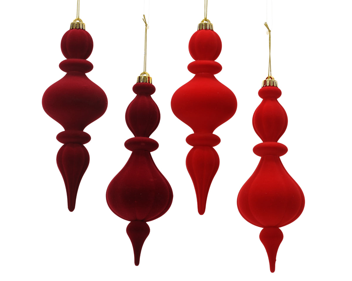 Red Ornamental Christmas Tree Decoration