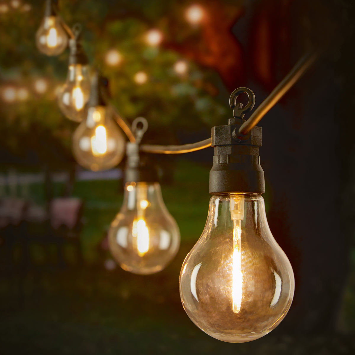Premier 10 Outdoor Connectable Festoon Party Lights - Warm White
