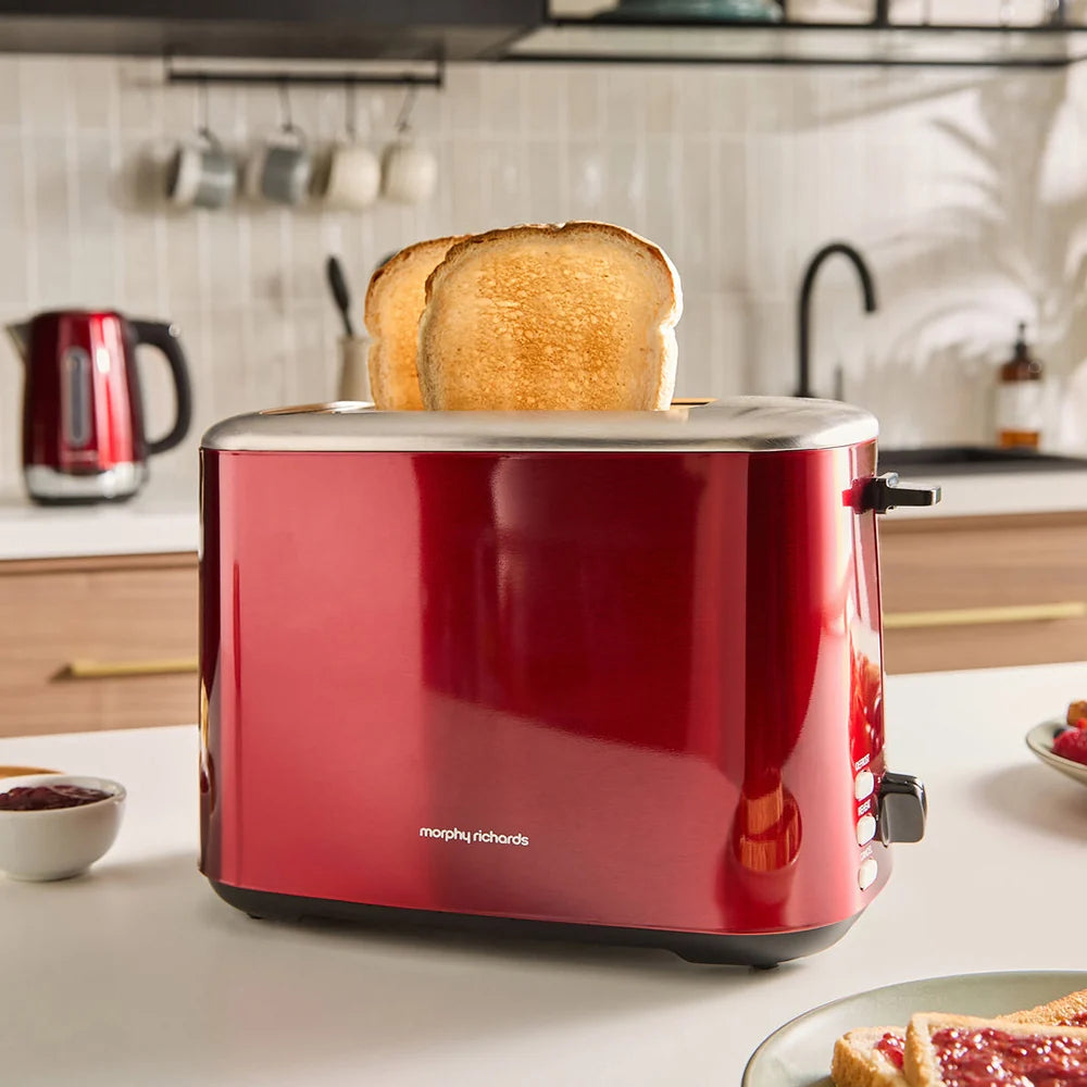 Morphy Richards Equip 2 Slice Toaster Red | 222066