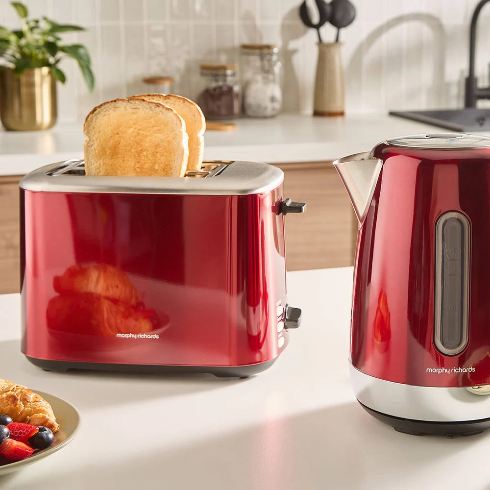 Morphy Richards Equip 2 Slice Toaster Red | 222066