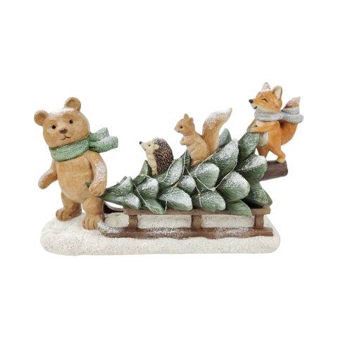 LED Animals & Sleigh