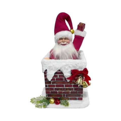Santa in Chimney 6X34CM