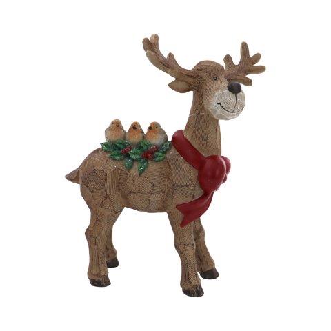 Standing Reindeer 19x23cm
