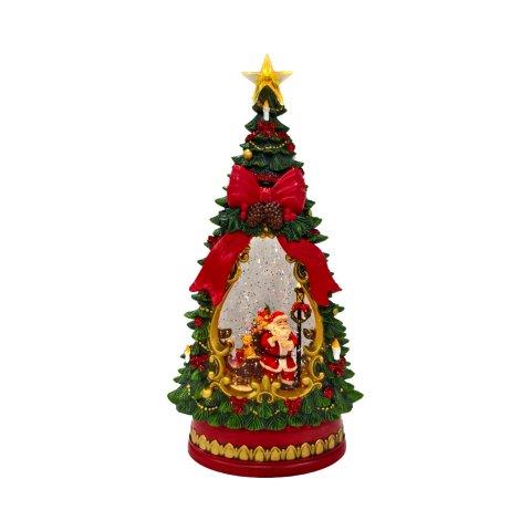 Christmas Tree Santa Tree Spinner 