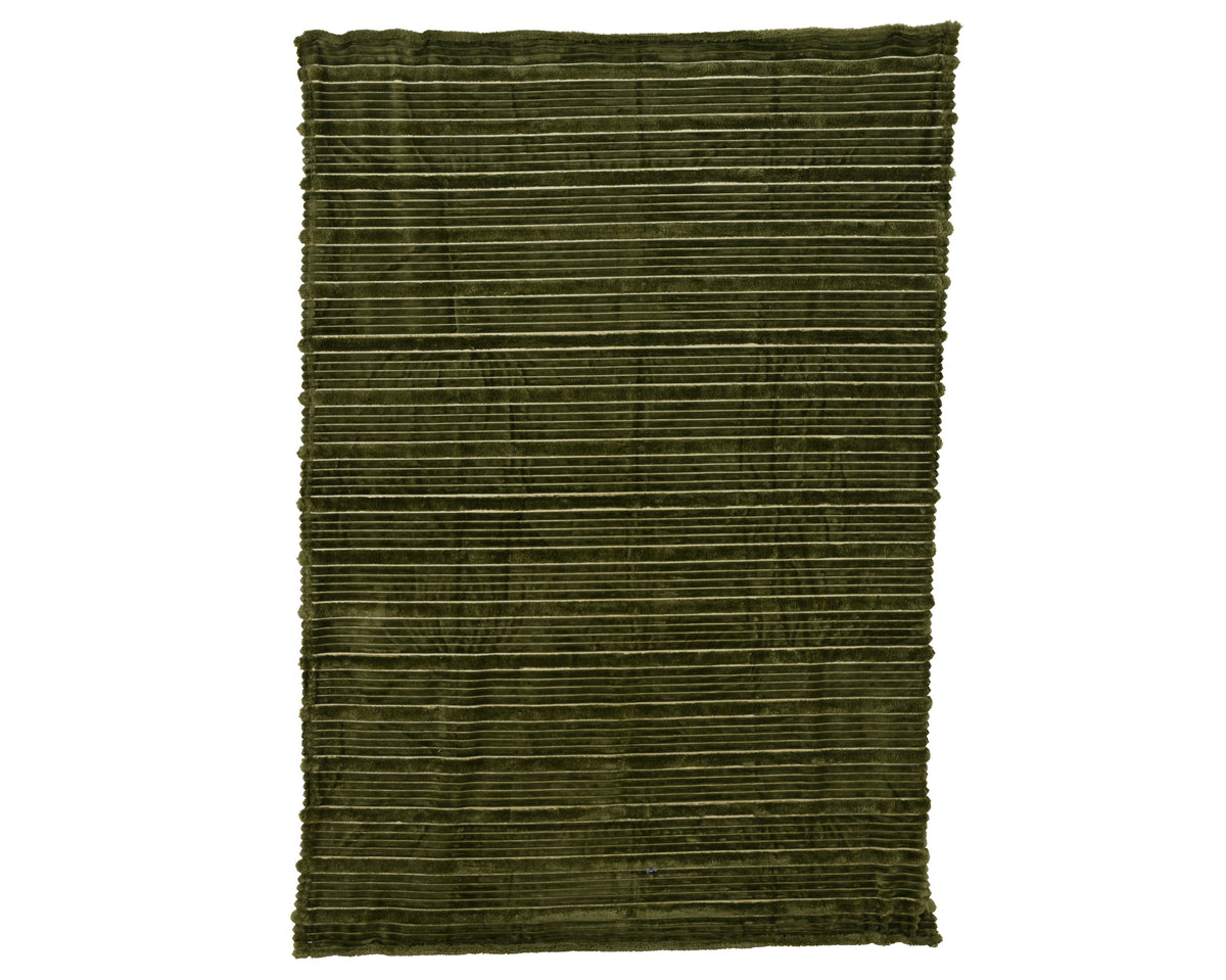 Olive Green Throw 130X170cm