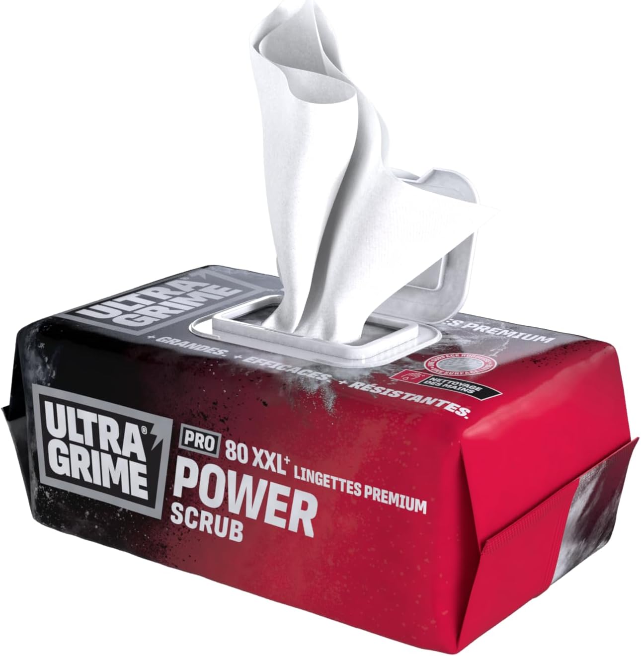 UltraGrime PRO Power Scrub Clothwipes