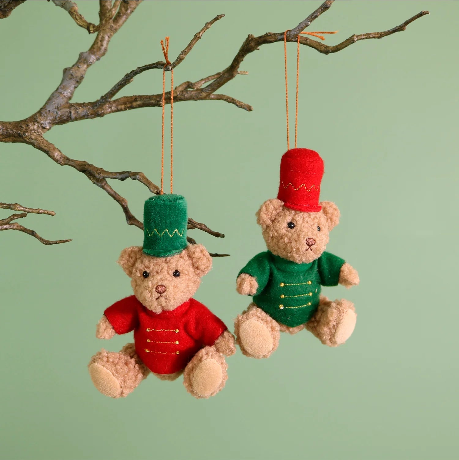 No 1 Festive Hanging Bears