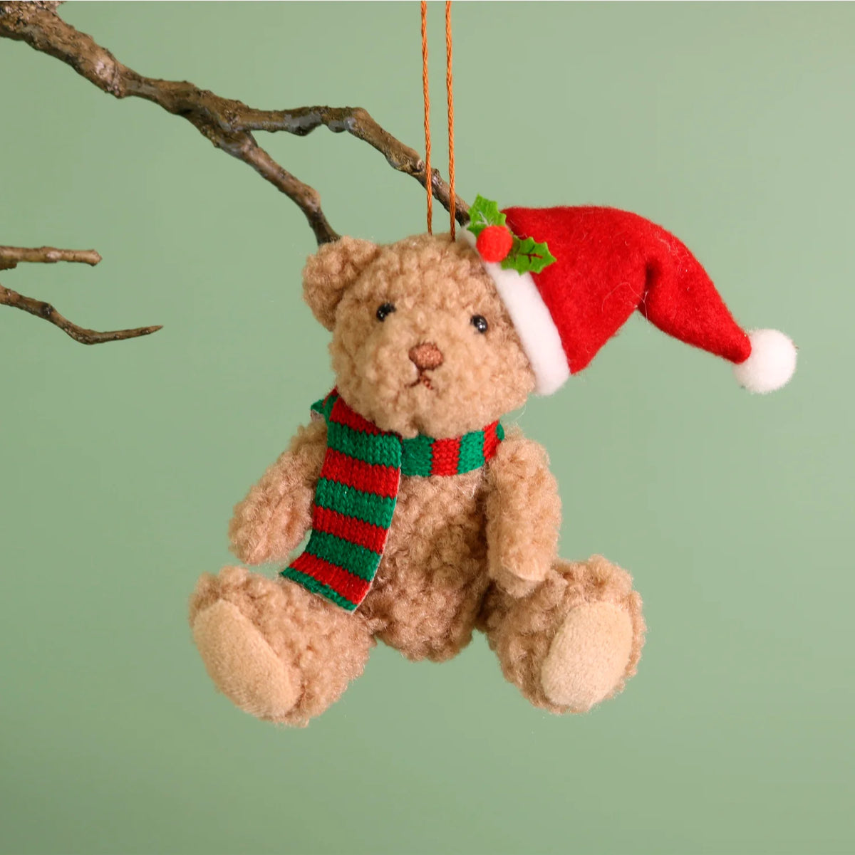 No 3. Bill & Basil Festive Hanging Bears