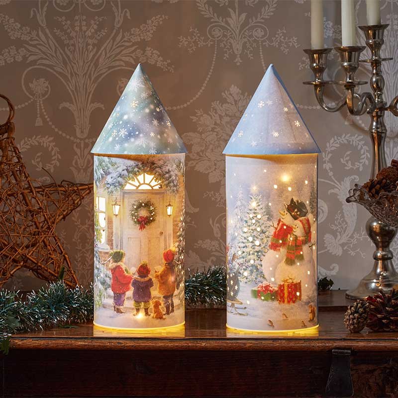 InLit DecorHouse Carolers, Large