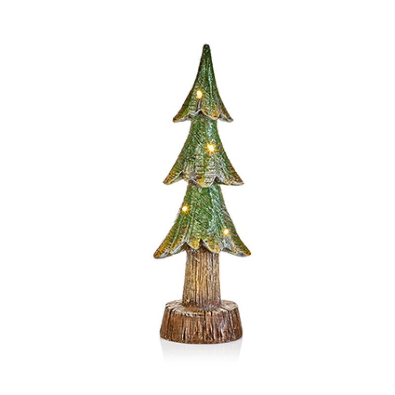 Battery Operated Lit Christmas Tree 26cm