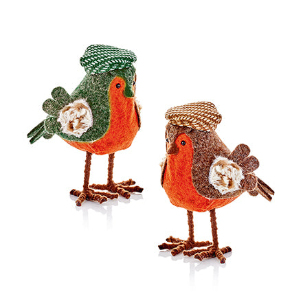Robin with Peak Cap 13CM