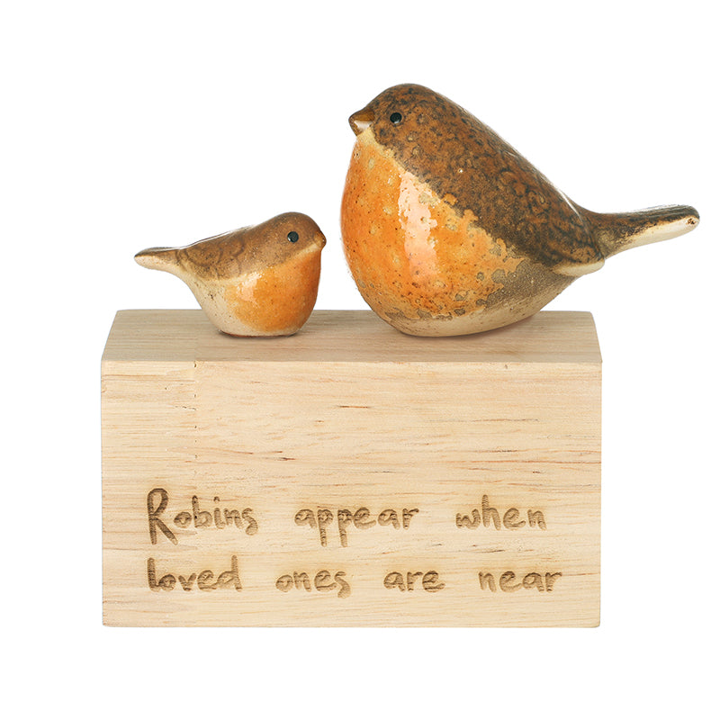 Robin's Appear Wood Block
