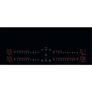 Electrolux 78CM 4 Zone Induction Combo Hob Hood – Black | LCC83443