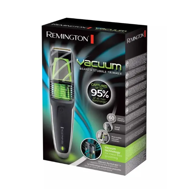 Remington Vacuum Beard Stubble Trimmer | MB6850