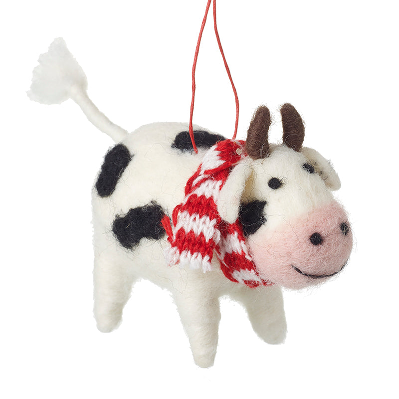 Wool Hanging Cow