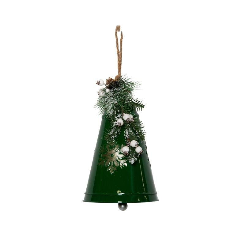 Green Decorative Bell in Metal