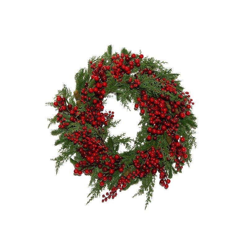 Red Berry Pine Wreath