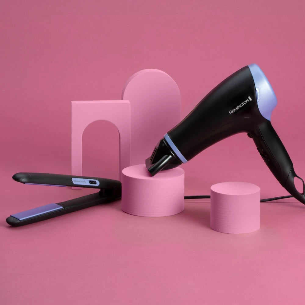 Remington Style Essentials Gift Set - Hair Dryer and Straightener | D3016GP